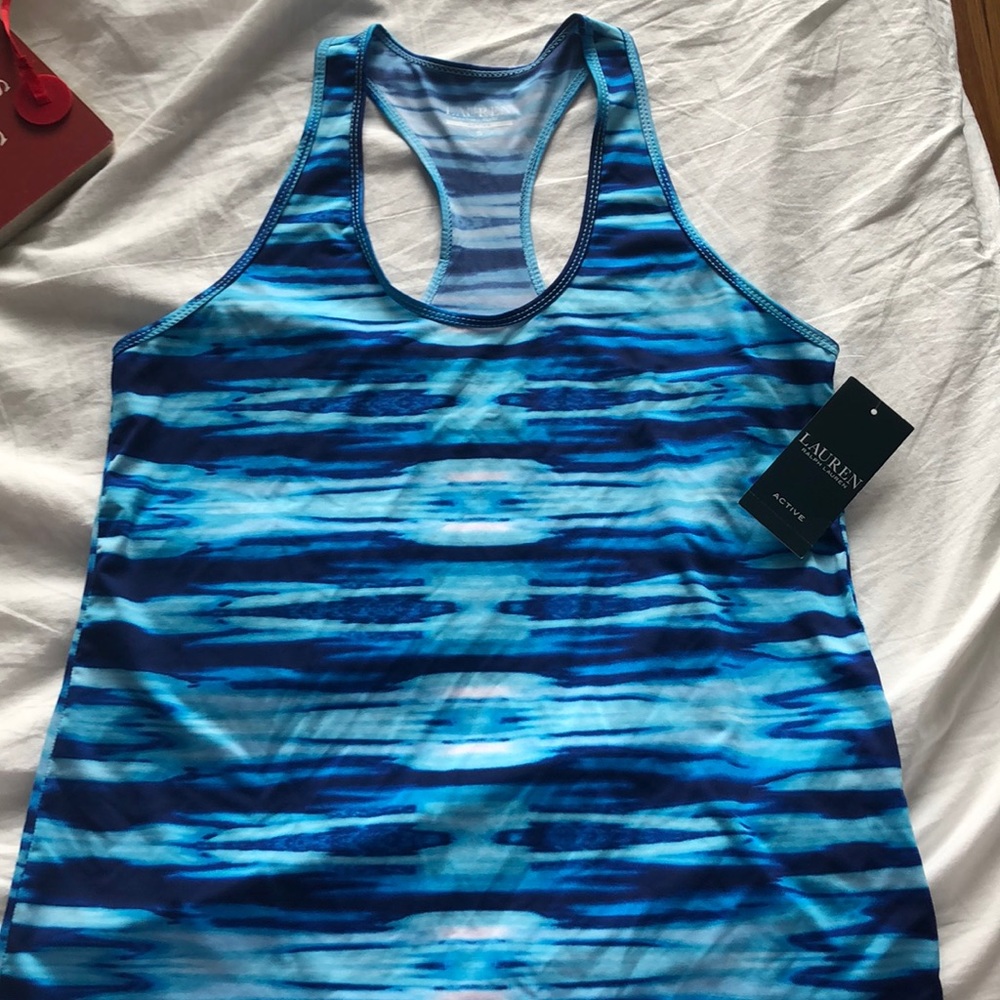 LAUREN Ralph Lauren Active Racer Back Tank Top